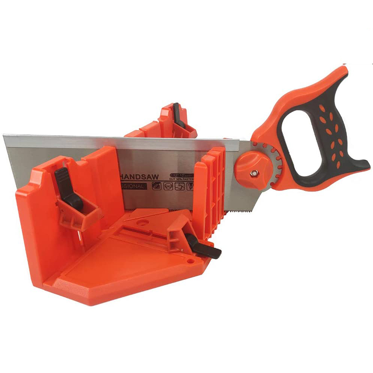 Набор торцевых коробок с 12in торцевой пилой, жесткая пила для левого правого реза для дерева