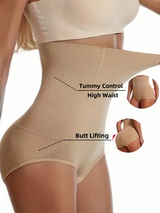 Faja Moldeadora de Cintura Alta para Mujer, Tallas Grandes, Control de Abdomen, Tipo Tanga, Compresión Reductora, Ropa Interior - Product Image 2
