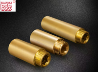 Rallonge de raccord en laiton à filetage NPT haute pression 8 cm, connecteur droit, fourniture d'usine JiangXi