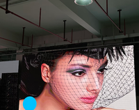 Écran LED holographique transparent pour vitrine de magasin, affichage publicitaire en verre pour commerce de détail