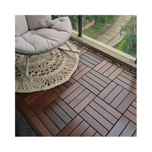 بلاط سطح الخشب للداخل والخارج مقاوم للماء الخشب الصلب في الهواء الطلق الاندونيسي ميرباو المتشابكة - Product Image 3