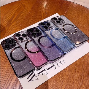 เคสชาร์จแม่เหล็กกลิตเตอร์แฟชั่นสำหรับสุภาพสตรีเคสโทรศัพท์แบบแข็ง PC สำหรับ Infinix Note Hot Zero Tecno Spark - Product Image 2