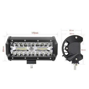 Yosovlamp Car LED work light 120W truck searchlight 12000LM off-road vehicle roof light - Product Image 3