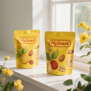 Resealable Stand up Pouch Food <b>Packaging</b> Candy Biscuit Nut Pet Aluminum Foil Bag <b>Plastic</b> <b>Packaging</b> Zip Heat Seal Bag - Product Image 4