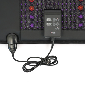 Tapis de massage chauffant Premium Pro Mat en améthyste naturelle 660nm à photons pour le corps entier, soulagement des douleurs dorsales et menstruelles - Product Image 2