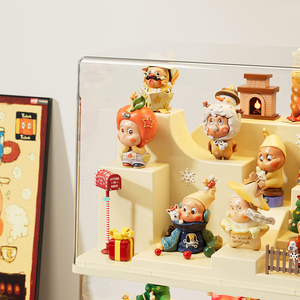 Tùy chỉnh mẫu miễn phí vận chuyển nhanh chóng Stackable nhựa kem hình hộp hiển thị đồ chơi trong suốt hộp lưu trữ - Product Image 3