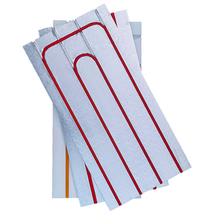 Panneau de chauffage par le sol moderne et écologique 1200x600mm, épaisseur 30MM, <span class=keywords><strong>isolation</strong></span> en mousse XPS gaufrée avec feuille d'aluminium pour appartement - Product Image 2