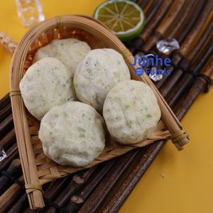 Steak de crevettes surgelées Tempura Surimi Cuisine instantanée Fourniture de restaurant Poisson semi-préparé Gâteau de crevettes frits au Nori haché - Product Image 5