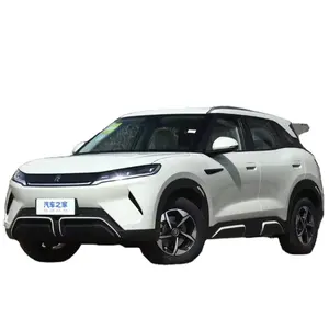 中国汽车比亚迪401千米远程新能源电动SUV汽车比亚迪元UP EV便宜价格左转向二手车出售