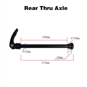 Cường độ cao Trọng lượng nhẹ GR5 MTB & sỏi đường xe đạp Titan <span class=keywords><strong>ti</strong></span> khung thông qua trục phát hành nhanh chóng QR xiên cắt hàn xử lý - Product Image 5