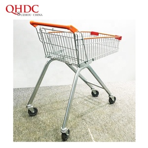 Chariot de supermarché à <span class=keywords><strong>4</strong></span> roues, chariot de supermarché, à main - Product Image 3