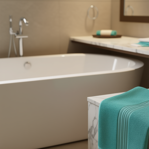 Cotonella Bath <b>Towels</b> 100% Cotton 170x85 Cm Hotel Quality Adult Use Solid Color Woven <b>Towel</b> Set - Product Image 2