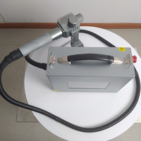 Machine de marquage et de nettoyage au laser à refroidissement par air pulsé 20W/30W portative pour pièces automobiles, peinture, rouille, aluminium, pierre - Nouvelle haute productivité