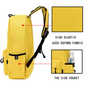 Fabbrica 2025 all'ingrosso Logo personalizzato a buon mercato 600D zaino per studenti di scuola impermeabile per bambini e ragazze Sac una borsa libro - Product Image 5