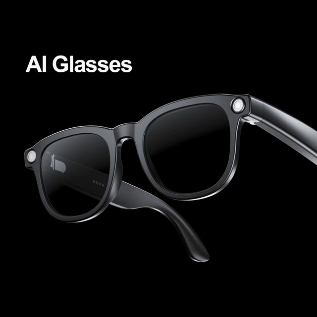AI Translate Blue Tooth Earbuds Open Ear Smart Audio Glasses with Built-in Mic Sunglasses Smart Wearable Headset