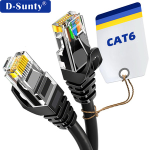 Câble UTP Cat6 en vrac, directement de l'usine |   Câble réseau haute vitesse 1 Gbps en cuivre nu pour intérieur et extérieur, 1m/5m/30m/100m, 24/26/28AWG - Product Image 3