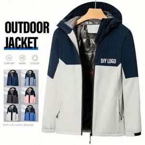 Newest Fashion Custom Logo Men's Winter Work Wear Soft Shell Waterproof Polar Fleece Soft Shell <b>Jacket</b> - Product Image 2