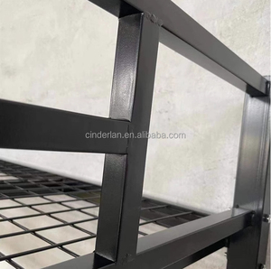 Escuela estudiante dormitorio metal acero loft doble litera para adultos - Product Image 4