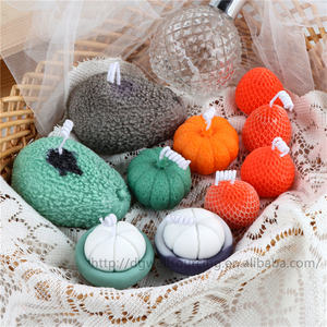 3D grande melograno rosso candela stampo in Silicone Ananas Ananas sapone cera per fare emulazione Guava frutta resina epossidica decorazione per la casa - Product Image 4