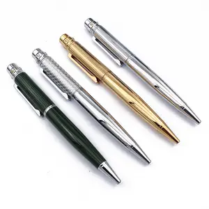 High Grade Custom With Brass Metal Brand Customization High Quality Metal Ball Point Pen Design 3d