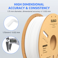 Filament ELEGOO PLA+ en gros, 1,75 mm, bobine de 1 kg, haute résistance, PLA Plus, filament pour imprimante 3D, multicolores, pour impression 3D FDM
