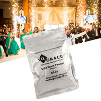 Igracelite 200g Machine à feux d'artifice à étincelles froides en poudre de titane pour intérieur et extérieur