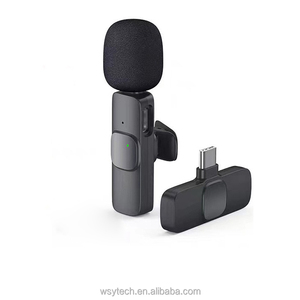 Dropshipping Tiktok <span class=keywords><strong>Facebook</strong></span> Youtube Transmisión en vivo Mini sistema profesional Lavalier Micrófono inalámbrico para teléfono inteligente - Product Image 6