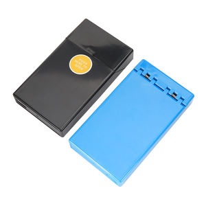 Usine directe 20 pièces femmes Fine capacité de <span class=keywords><strong>Cigarette</strong></span> boîte à cigarettes automatique étanche à l'humidité accessoires fumeurs étui à cigarettes - Product Image 2