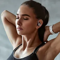 TWS Écouteurs sans fil stéréo 5.1 Sport Écouteurs sans fil étanches à réduction de bruit avec micro