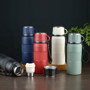 Bouteille d'eau isotherme en acier inoxydable 316, grande capacité, portable, pour le sport et les voyages en plein air, pour hommes - Product Image 2