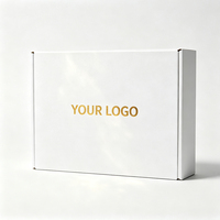 Boîte d'emballage en carton ondulé pour chaussettes et chaussures, personnalisable avec logo, écologique, vente en gros