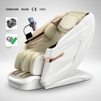 Sillón de Masaje Plegable de Gravedad Cero YS-C22 con Doble Movimiento, Masajeador de Pantorrillas Eléctrico Portátil con Calefacción y Bluetooth, Sofá Masajeador de Cuerpo Completo