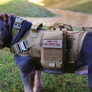 Alta Qualidade Logotipo Personalizado Luxo Atacado Private Label Dog Harness Fabricantes Tactical Dog Harness - Product Image 4