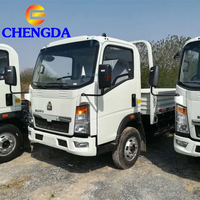Camion léger d'occasion de bonne qualité, 5t 10 tonnes, Sinotruk Howo 4x2, camion de fret léger
