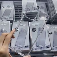 PC dur transparent anti-rayures durable avec étuis de téléphone souples en vrac étuis de protection hybrides transparents pour iPhone 14 15 16