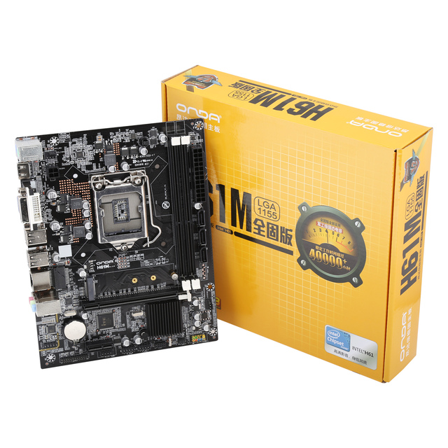 High Quality Computer Motherboard PC Mainboard H61M LGA1155