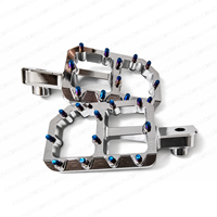 Pédales larges sur mesure anodisées CNC OEM de qualité supérieure, compatibles avec Sur-Ron Ultra Bee, amélioration esthétique Show-Bike, en alliage d'aluminium 6061T6