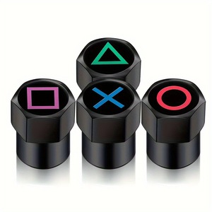 Capuchon de valve de pneu universel en caoutchouc avec logo époxy, protection anti-poussière pour voitures, motos, vélos, valve tubeless 16x14, embout américain - Product Image 2