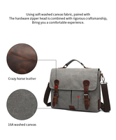 Haute Qualité Vente en Gros Mallette Professionnelle Sac Bandoulière Poignée Ordinateur Portable Sac Messager Business pour Hommes