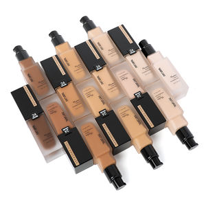 Base de Maquillaje Líquida Mate de Larga Duración y <span class=keywords><strong>Cobertura</strong></span> Total, de Alta Calidad, <span class=keywords><strong>con</strong></span> Logotipo Personalizado, de Marca Privada, Resistente al Agua - Product Image 2