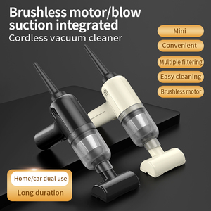 DRC Kabelloser Handstaubsauger Wiederaufladbar Tragbarer Mini-Staubsauger 5500PA Saugkraft 60W 2000mAh Akku 0,5-1L Fassungsvermögen 18-Minuten Laufzeit - Product Image 2