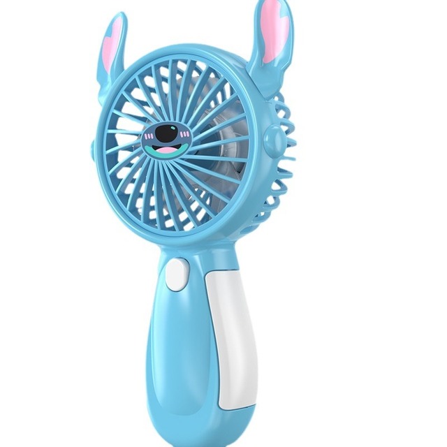 New Cute Animal Small Fan USB Charging 3-Speed High Wind Power Outdoor Portable Handheld Fan for Children and Students