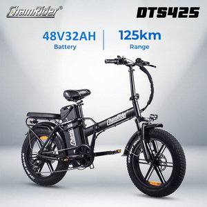 Chamrider Dts425 - Bicicleta Eléctrica de Neumáticos Gruesos de Alta Velocidad y Largo Alcance de 250 W con Batería Desmontable de 48 V y 32 Ah - Product Image 2