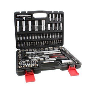 Free shipping high quality fashion chromo vanadium <span class=keywords><strong>the</strong></span> tool 108 pcs Socket Set Red vise bit - Product Image 3