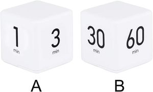 นาฬิกาจับเวลาแบบลูกบาศก์อัจฉริยะ Google Pomodoro สำหรับเด็ก ใช้ในครัวเรือน ดิจิทัล แบบพลิกได้ สำหรับการเรียนรู้เพิ่มประสิทธิภาพการทำงาน ขายส่ง - Product Image 4