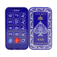 WQROYAL Marque Propre – Jeu de Cartes de Poker 100% PVC Imperméable, Nouveauté, Vente Chaude, Emballage en Boîte Métallique pour Jeu, Personnalisation Acceptée