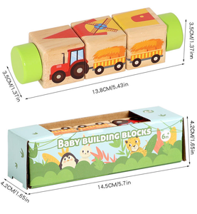 Rompecabezas de avión giratorio de mano de fabricación profesional para Educación de la primera infancia y juguetes de bloques de construcción de rompecabezas - Product Image 5