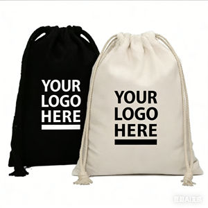 Custom Printed Logo <b>Gift</b> <b>Bag</b> Non Woven Cotton Calico Velour Tote Luxury Rope Handle Letter Pattern Shopping <b>Bag</b> - Product Image 1