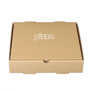 Custom Pizza Box Food Grade Flute Corrugated Custom Printed Size Para Pizza Design Cardboard Carton Pizza Box
