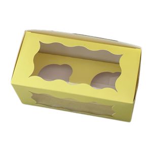 Bán buôn tùy chỉnh <span class=keywords><strong>cupcake</strong></span> bao bì hộp cửa sổ trong suốt cốc Đóng gói hộp 4/6/12 lỗ rõ ràng <span class=keywords><strong>cupcake</strong></span> hộp - Product Image 4